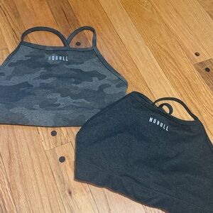 NOBULL Racerback Sports Bras! Two! Sz medium